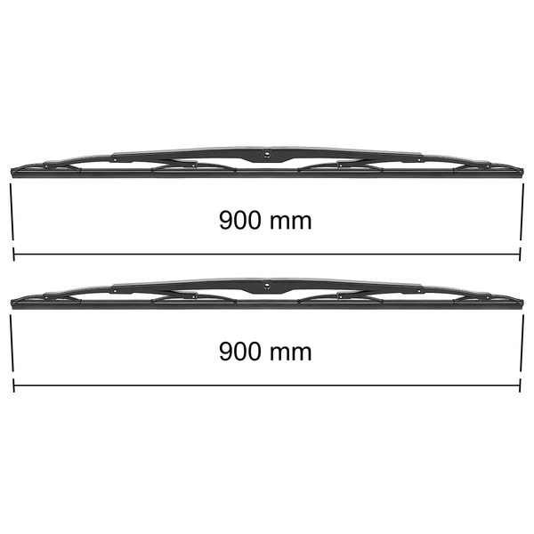 Vindrutetorkarblad till Van Hool A309 Bus (2004-2019) - standard torkarblad