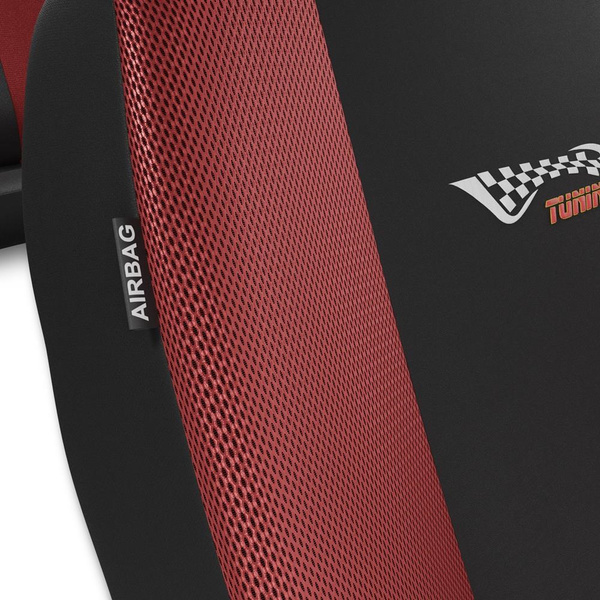 Universella sätesöverdrag till Opel Mokka A, X, B (2012-....) - röd