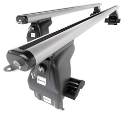 Taklasthållare till Hyundai Getz Kombikupé (2002-2004) - silver takräcke - takhållare -utan fästelement - Aluminium