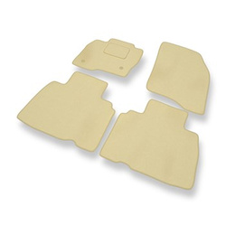 Velourmattor till Ford Edge SUV (2016-2020) - beige