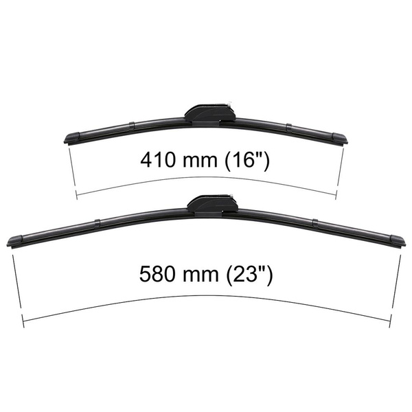 Vindrutetorkarblad till Lexus LS III Sedan (08.2000-06.2006) - platta torkarblad