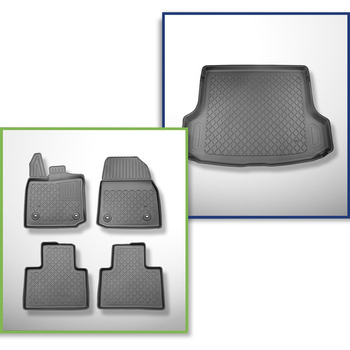 Sats bagagerumsmatta och bilmattor TPE måttillverkade till: Lexus RX V (AL30) SU