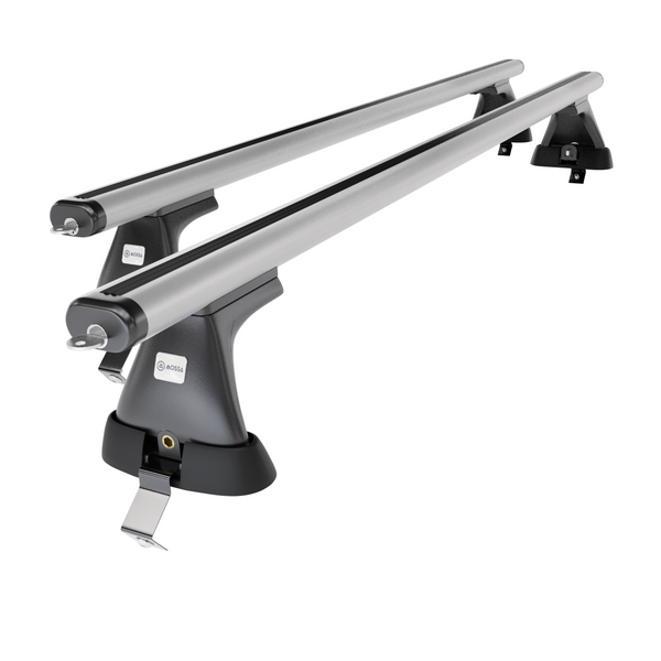 Taklasthållare till Ford Mondeo mk V Sedan (2014-2022) - silver takräcke - takhållare -utan fästelement - Aluminium