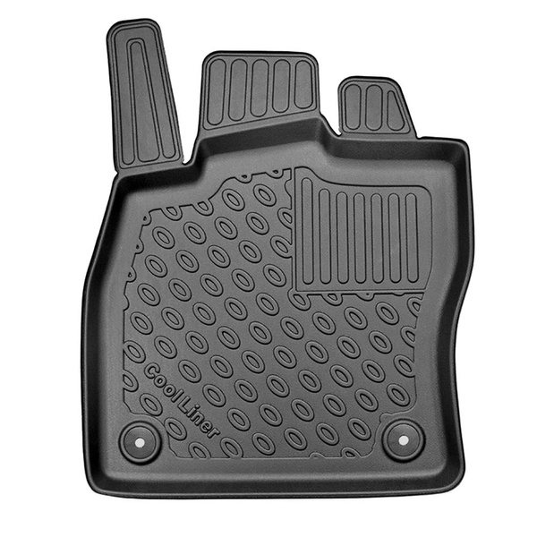 Sats bagagerumsmatta och bilmattor TPE PREMIUM måttillverkade till: Skoda Superb III 3V Crossover (09.2015-11.2023) - övre bagagerum (med multifunktionellt golv); ej till hybridversion