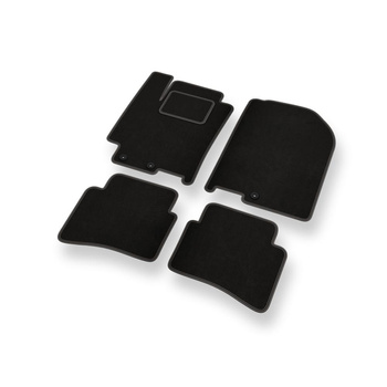 Velourmattor till Kia Rio IV Kombikupé (2017-....) - svarta