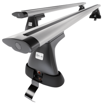 Taklasthållare till Volkswagen Passat B6 Sedan (2004-2009) - silver takräcke - t