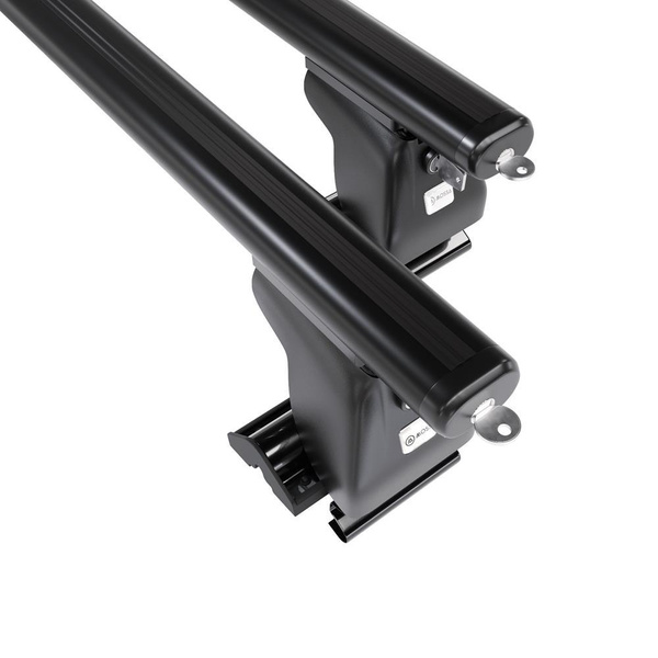 Taklasthållare till Chrysler PT Cruiser Minibuss (2001-2010) - svart takräcke - takhållare - utan fästelement - Aluminium