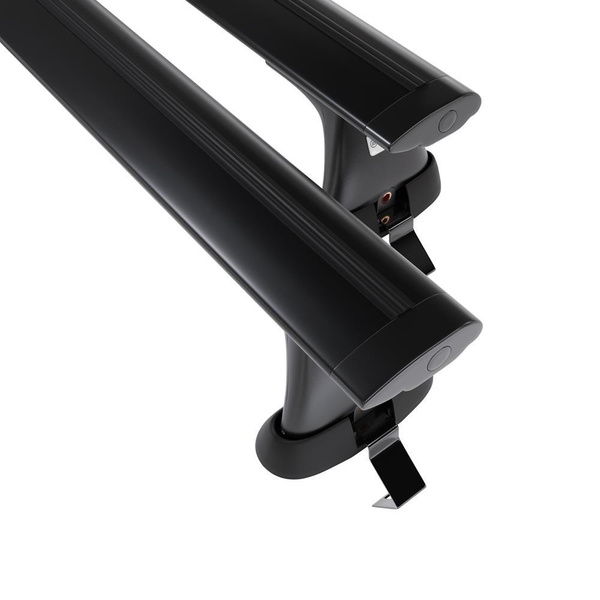 Taklasthållare till Citroen C4 Kombikupé (2010-2017) - svart takräcke - takhållare - utan fästelement - Aluminium