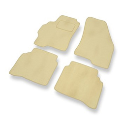 Velourmattor till Ford Mondeo II Kombikupé, Kombi, Sedan (1996-2000) - beige