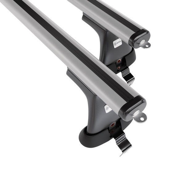 Taklasthållare till Alfa Romeo Giulietta Kombikupé (2010-2020) - silver takräcke - takhållare -utan fästelement - Aluminium