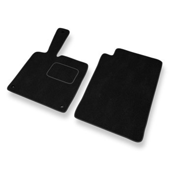 Velourmattor till Smart ForTwo II Kombikupé, Cabriolet (2007-2013) - svarta
