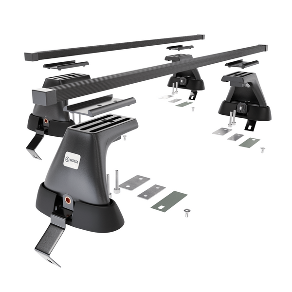 Taklasthållare till Ford Mondeo mk IV Sedan (2007-2014) - svart takräcke - takhållare - utan fästelement - Stål