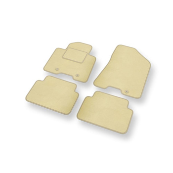 Velourmattor till Kia Sportage IV SUV (2016-2021) - beige
