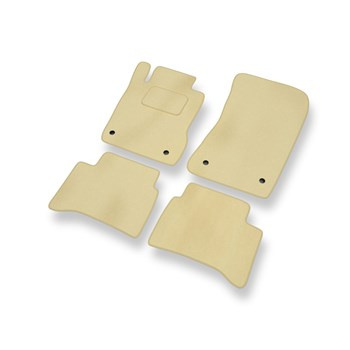 Velourmattor till Mercedes-Benz E-klass W211 (2002-2009) - beige