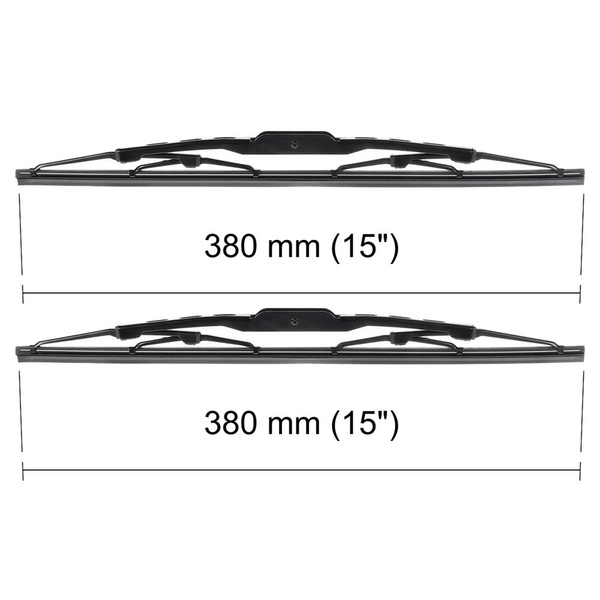 Vindrutetorkarblad till Jeep Wrangler III SUV (01.2007-2018) - standard torkarblad