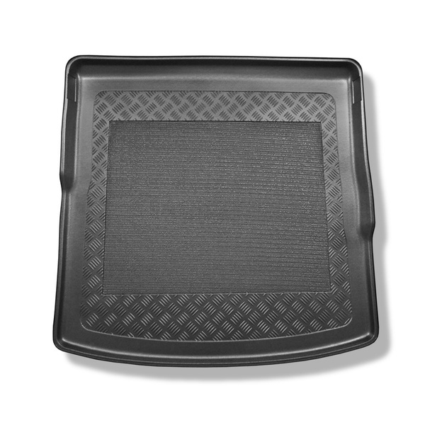 Bagagerumsmattor till Skoda Kodiaq SUV (03.2017-....) - 5 platser; nedre bagagerum utan rörligt golv / övre bagagerum för rörligt golv i övre läget