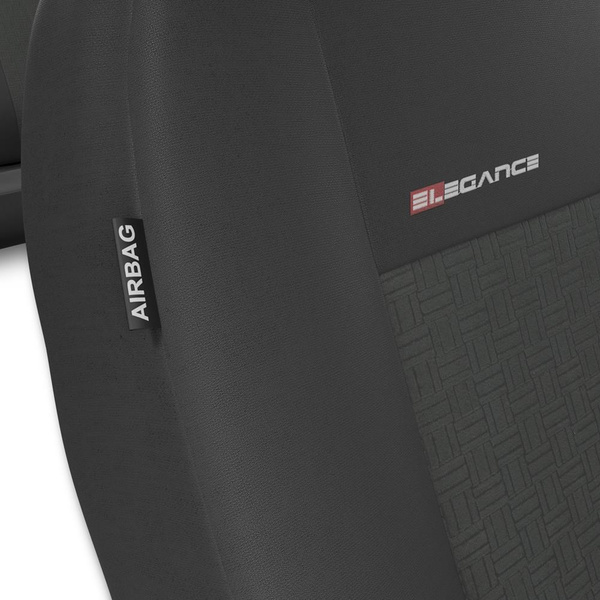 Universella sätesöverdrag till Alfa Romeo 156 I, II (1997-2007) - Typ 1 (grå)