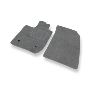 Velourmattor till Dacia Duster II SUV (2018-2024) - gråa