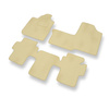 Velourmattor till Fiat Multipla Minibuss (1998-2010) - beige
