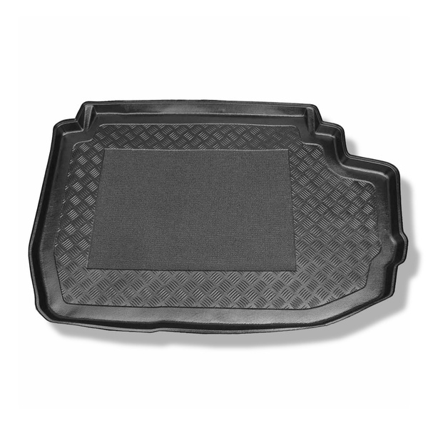 Bagagerumsmattor till Mercedes-Benz S-Klass W220 Limousine (1998-06.2005) - med höger nisch; vänster sida utan nisch