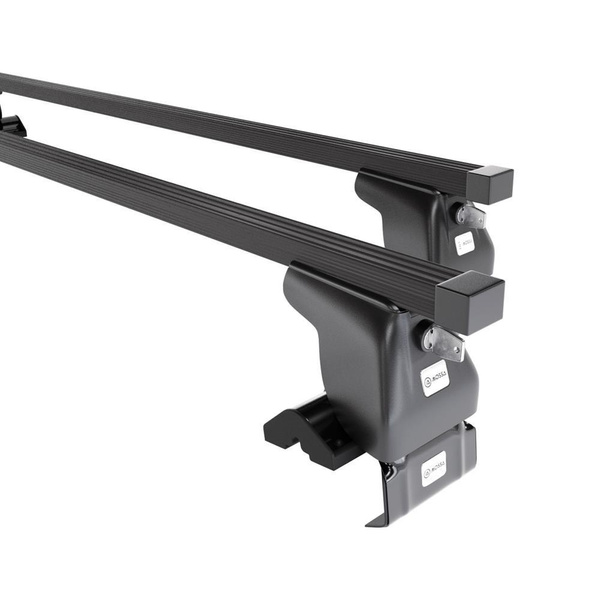 Taklasthållare till Skoda Citigo-e iV Kombikupé (2012-2023) - svart takräcke - takhållare - utan fästelement - Stål