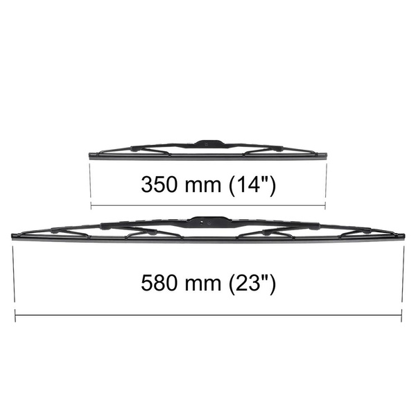 Vindrutetorkarblad till Nissan Juke Crossover (07.2010-03.2017) - standard torkarblad