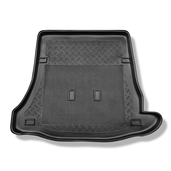 Bagagerumsmattor till Mitsubishi Pajero II Wagon SUV (1991-2000) - 5/7 platser; tredje raden upplyft; long version