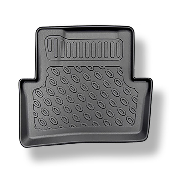 Sats bagagerumsmatta och bilmattor TPE PREMIUM måttillverkade till: Renault Captur I SUV (04.2013-12.2019) - för nedre och övre bagagerum