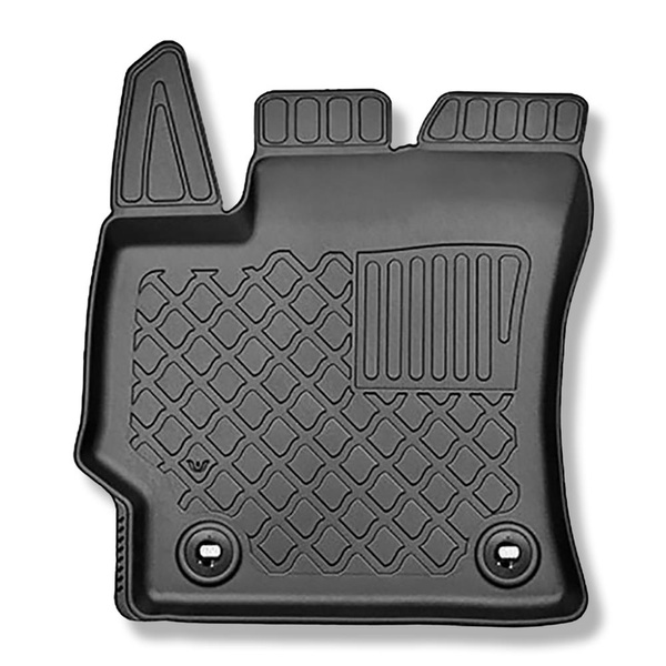 Sats bagagerumsmatta och bilmattor TPE måttillverkade till: Suzuki Swace Kombi (11.2020-....) - övre bagagerum (jämn inlastningströskel); rörligt golv i översta läget