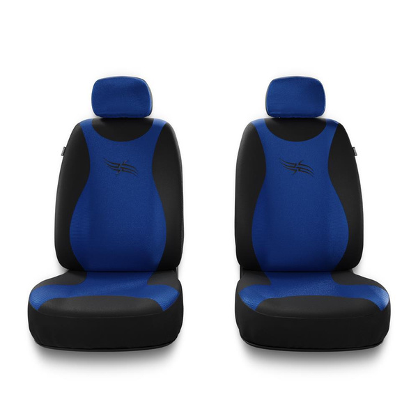 Universella sätesöverdrag till Audi Q7 I, II (2005-....) - blå