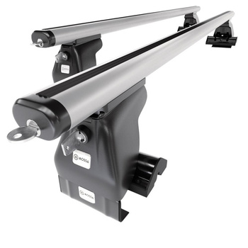 Taklasthållare till Toyota Corolla Verso mk II Minibuss (2004-2007) - silver tak