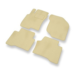 Velourmattor till Nissan X-trail I SUV (2001-2007) - beige