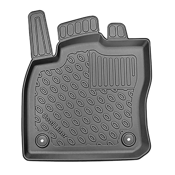 Sats bagagerumsmatta och bilmattor TPE PREMIUM måttillverkade till: Volkswagen Caddy V Maxi Skåpbil (11.2020-....) - 7 platser; utan tredje raden