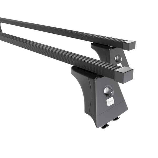 Taklasthållare till Ford Focus mk II Sedan (2008-2011) - svart takräcke - takhållare - fästpunkter - Stål