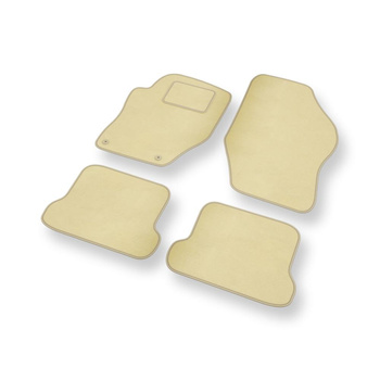 Velourmattor till Peugeot 308 CC Cabriolet (2008-2014) - beige