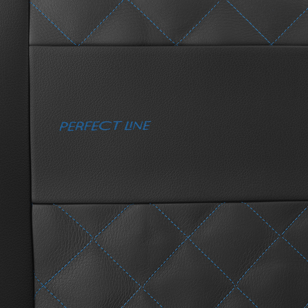 Universella sätesöverdrag till Opel Grandland X, I, II (2017-....) - blå