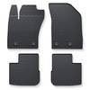 Gummimattor till bil Fiat Tipo (2016-....) - svart