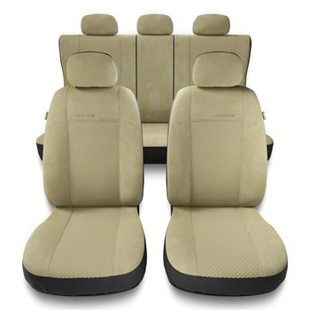 Universella sätesöverdrag till Seat Exeo (2009-2013) - beige