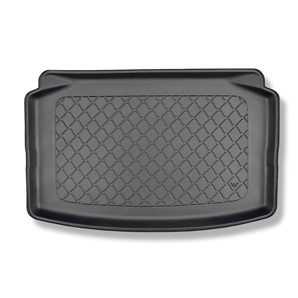 Bagagerumsmattor till Volkswagen Polo VI 2G AW Kombikupé (10.2017-....) - nedre bagagerum; modeller utan rörligt bagagerumsgolv