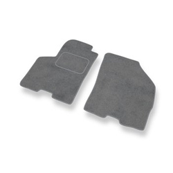Velourmattor till Suzuki Baleno II Kombikupé (2015-2019) - gråa