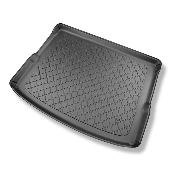 Sats bagagerumsmatta och bilmattor TPE måttillverkade till: Kia Niro II (SG2) Crossover (06.2022-....) - HEV Hybrid; EV (electric); övre bagagerum; rörligt golv i översta läget; ej till Plug-in Hybrid version