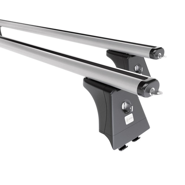 Taklasthållare till Renault Scenic mk II Minibuss (2003-2008) - silver takräcke - takhållare -fästpunkter - Aluminium