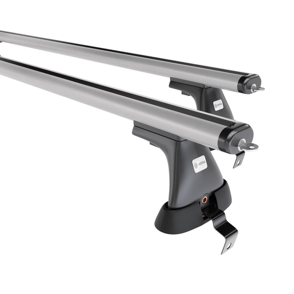 Taklasthållare till Alfa Romeo Giulietta Kombikupé (2010-2020) - silver takräcke - takhållare -utan fästelement - Aluminium