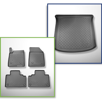 Sats bagagerumsmatta och bilmattor TPE måttillverkade till: Maxus Mifa 6 SUV (20