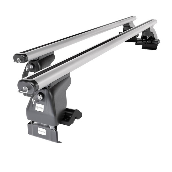 Taklasthållare till Skoda Citigo Kombikupé (2012-2019) - silver takräcke - takhållare -utan fästelement - Aluminium