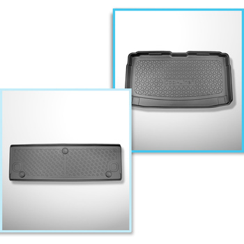 Sats bagagerumsmatta och bilmattor TPE PREMIUM måttillverkade till: Volkswagen C