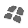 Velourmattor till Volkswagen Polo IV 9N Kombikupé, Sedan (2001-2009) - gråa