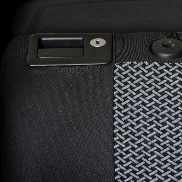 Måttsydda överdrag till Peugeot Bipper Skåpbil (2007-2017) för två sätesrader - skräddarsydda sätesöverddrag - E2