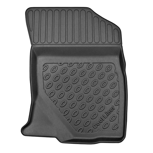 Tpe-mattor till Toyota Hilux VIII Pick-Up (09.2016-....) - dubbelhytt