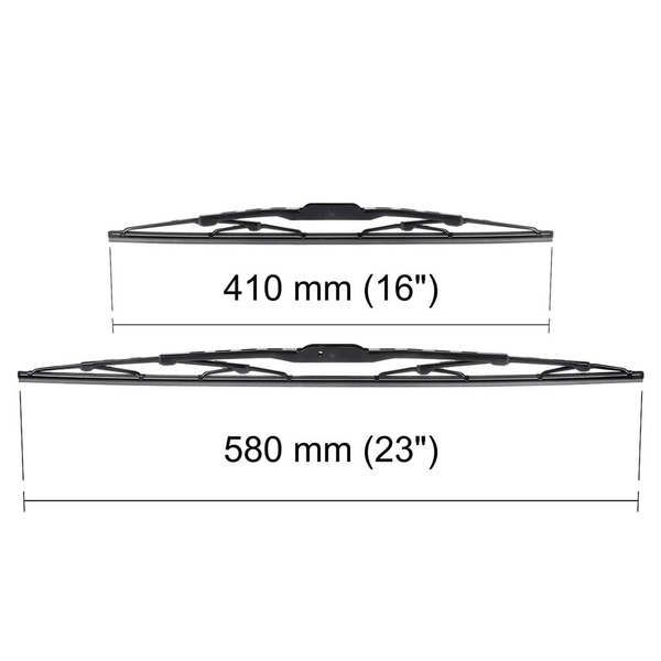 Vindrutetorkarblad till Fiat Punto I Kombikupé, Cabriolet, Skåpbil (08.1993-08.1999) - standard torkarblad